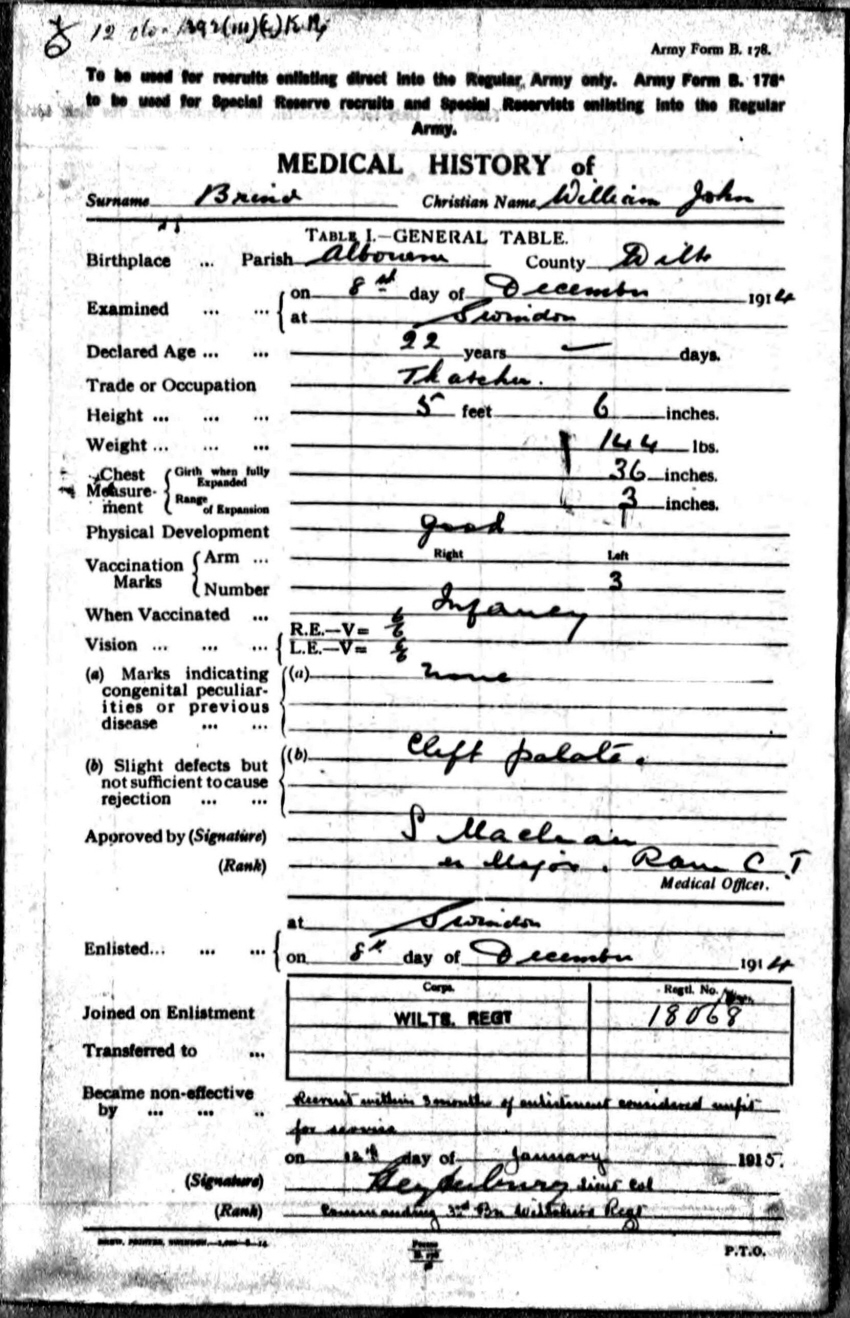 Army discharge records