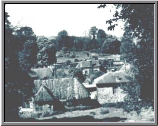 Rear of Brooms Witts farm in South St (now demolished) note the<br>
